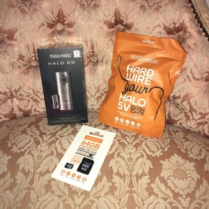 Road Angel Halo Go 1080p HD Compact Dash Cam +Parking Mode G-Sensor - New Bundle - Picture 1 of 10