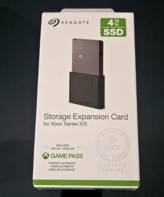 Seagate 4TB Storage Expansion Card Microsoft Xbox Series X/S (BRAND NEW)