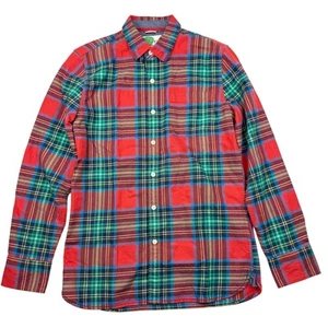 Boden Red Plaid Button Down Shirt - Picture 1 of 5