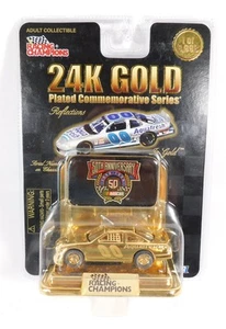 Coche Buckshot Jones 00 Aquafresh 1998 Racing Champions chapado en oro 24 k 1:64 - Imagen 1 de 3