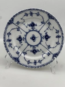 1 Royal Copenhagen Blue Fluted Half Lace 7 5/8" Salad Plate #573 - Picture 1 of 4