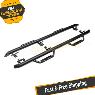 Smittybilt J1980T Wheel to Wheel Nerf Steps for 2020-2022 Jeep Jeep Gladiator JT - Imagem 1 de 4