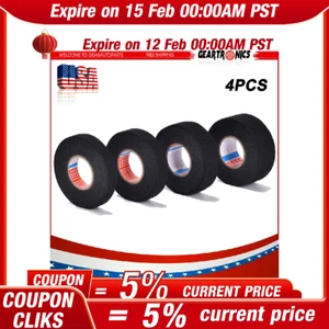 4Pcs Cloth Tape Wire Electrical Wiring Harness Car Auto SUV Truck 19mm*15m US - Picture 1 of 12