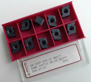 ¡VENTA! 10 x PLACAS DE CORTE REVERSIBLES AVANTEC LNEX 200710 TR-25 FLY77 - Imagen 1 de 2