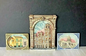 VTG Habana Capitol, Jose Marti House, Centro Asturiano Plaques MADE IN ARGENTINA - Picture 1 of 12