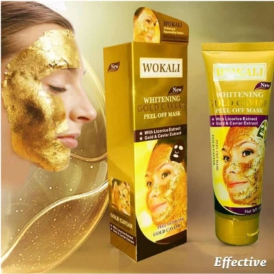 Wokali Gold Caviar Mask Face Peel Off Mask Pack 130ml - Image 1 of 2