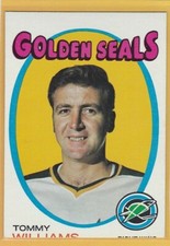 1971-72 TOPPS HOCKEY TOMMY WILLIAMS #31 GOLDEN SEALS EXMT *76662