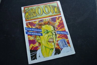 SEX PISTOLS REAL GROOVE RARE 1992 NEW ZEALAND MUSIC MAGAZINE! JOHNNY ROTTEN PIL Foto 1 de 2
