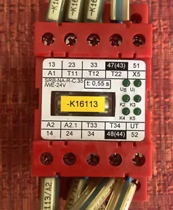 Schaltelemente SRB-NA-R-C.35/WE-24V Safety Relay 24V - Picture 1 of 4