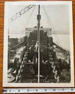 Antique 1917 Original Photo #5 SS Tidewater Steamship NY Shipbuilding Corp. - Picture 1 of 7