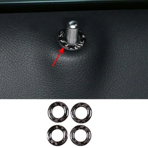 Cerradura de puerta interior de fibra de carbono para Mercedes-Benz GLC 2016-2021 - Imagen 1 de 6