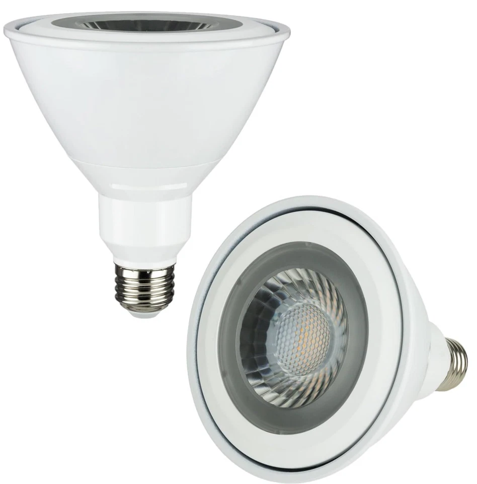 2Pack LED PAR38 Floodlight Reflector Bulb, 17W (120W), 2700K, Dimmable, E26 - Image 1 of 1