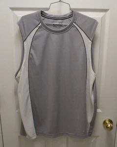 Tek Gear Sleeveless T-Shirt  Gray X-Large  (8) - Picture 1 of 3