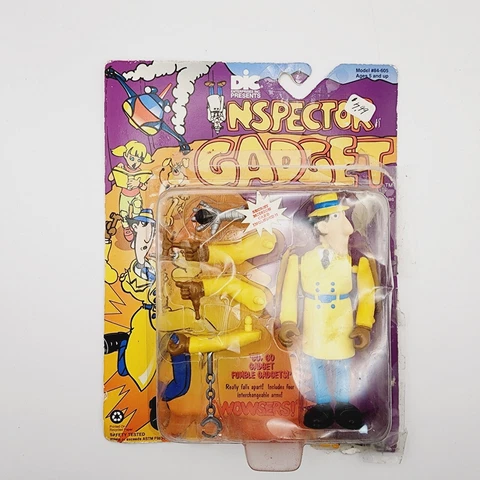 Inspector Gadget Go Go Gadget Fumble Gadgets Figure 1992 Tiger Toys DIC New Cover