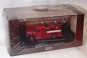 Bedford Heavy Unit Middlesex Fire Brigade 1-76 Scale in case box Oxford - Atlas - Picture 1 of 1