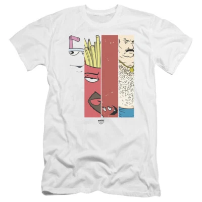 AQUA TEEN HUNGER FORCE GROUP Licensed Adult Men's Graphic Tee Shirt SM-5XL - Image 1 of 3
