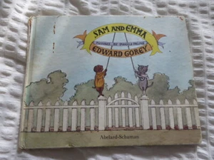 EDWARD GOREY "Sam and Emma" hardback 1st first edition, 1974, abelard-schuman - Picture 1 of 3