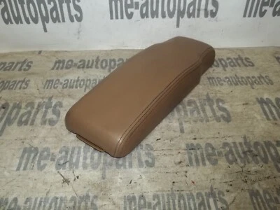 94-99 CADILLAC DEVILLE OEM ASIENTO DELANTERO CENTRAL REPOSABRAZOS REPOSABRAZOS TAPA MARRÓN Foto 1 de 4