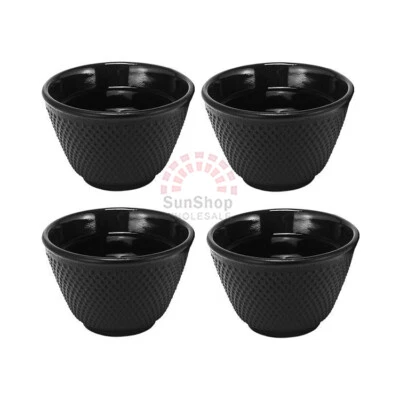 100% Genuine! AVANTI Hobnail Cast Iron Tea Cup Set of 4! RRP $47.90! - image 1 of 4
