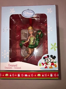 Tinker Bell Deck the Halls Christmas Ornament Disney Store Peter Pan 2011 - Picture 1 of 3
