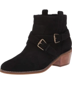 Brand New With Box Cole Haan | Jensynn Suede Ankle Bootie Size 6.5 B | Black - Picture 1 of 8