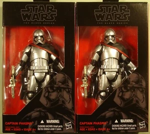Black Series #06 Captain Phasma new in box lot (2) Star Wars - Picture 1 of 1