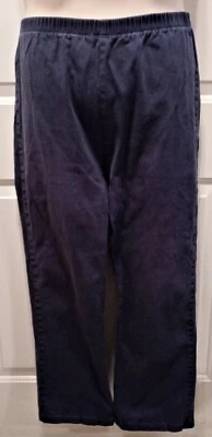 Pantalones de mezclilla Main Street Blues cintura elástica usados en excelente estado, 0 bolsillos - para mujer 14WP - 25" entrepierna Foto 1 de 3