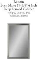 Robern Designlogic M-Series 30-inch Long Plain Mirror Side Trim Kit MTSK30D8 NEW