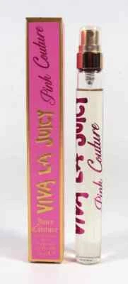 Pink Couture Viva La Juicy by Juicy Couture EDP Purse Size .33 oz New Open Box - Image 1 of 2