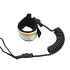 5Ft Coiled Surf Leash Safety Hand Rope For Stand Up Paddle Board Surfboard