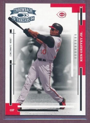 2004 Donruss Throwback Threads Ken Griffey Jr #56!! - Image 1 of 2