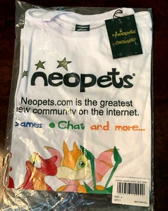 Neopets x Cakeworthy tee shirt unisex NEW with CODE L - Picture 1 of 3