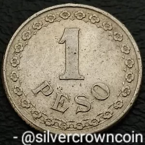 Paraguay 1 Peso 1925. KM#13. One Dollar coin. Radiant Star. One year issue. H - Picture 1 of 7