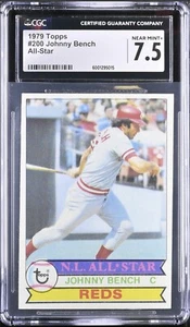 1979 TOPPS #200 JOHNNY BENCH CGC 7.5 NM+ - Picture 1 of 2