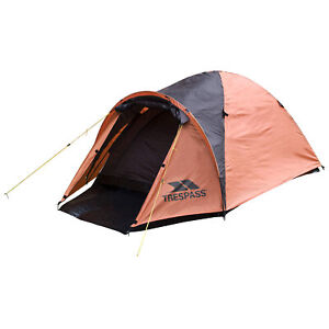 Trespass 2 Man Tent Double Skin Waterproof Camping Hiking Festival Tarmachan