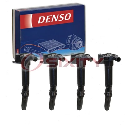 4 pc Denso Right Direct Ignition Coils for 2011-2017 Ford F-350 Super Duty ic - Image 1 of 4