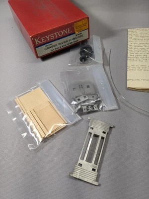 HO scale  Keystone Locomotive works # 106  GRASSE  RIVER  CABOOSE  KIT - Image 1 of 4