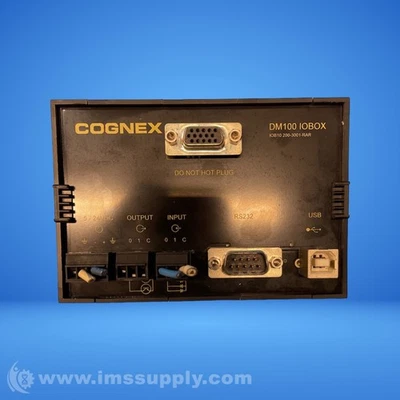 Cognex IOB10200-3001-RAR Basic I/O Module USIP - Image 1 of 4