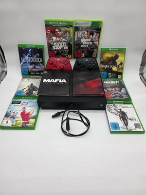 Microsoft Xbox One X Konsole 1 TB mit 2 Controllern und Spielen - Bild 1 von 4