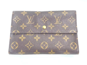 Auténtica billetera Louis Vuitton Pochette Passport M60135 unisex triple KB264 - Imagen 1 de 16