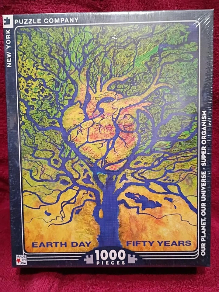 ДЕНЬ ЗЕМЛИ ПЯТЬДЕСЯТ ЛЕТ 1000 ШТ. ГОЛОВОЛОМКА - СОВЕРШЕННО НОВЫЙ И ЗАПЕЧАТАННЫЙ - Изображение 1 из 1