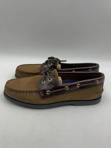 Sperry Mens Footwear Authentic Original 2-Eye Boat Shoe, Buck Brown MENS 9 XWide - Picture 1 of 11