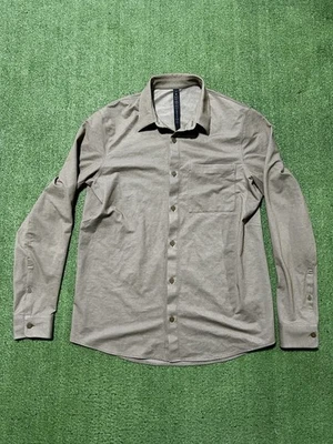 Lululemon Commission Long-Sleeve Shirt Button Down Espresso  Men's Medium - Image 1 of 4