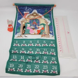 Vintage Avon Countdown to Christmas Advent Calendar Original Mouse Open Package - Picture 1 of 12