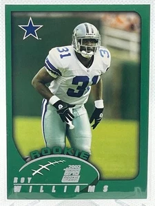 2002 Topps ROY WILLIAMS Rookie Card #321 Cowboys Football RC - Picture 1 of 2