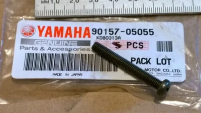 Yamaha Nuevo Genuino Tornillo Cabeza Pan Perno P No. 90157-05055 Foto 1 de 4