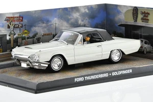 FORD THUNDERBIRD GOLDFINGER BOND 007 1/43 Hobby universali - Foto 1 di 5