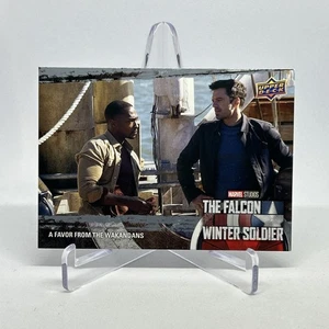 Upper Deck The Falcon and the Winter Soldier 2022 #68 A Favor from the Wakandans - Imagen 1 de 6