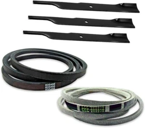 Kit de hoja y cinturón Hustler Fastrak 60" 606253 605510 605468 - Imagen 1 de 1