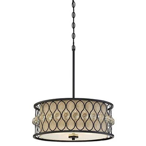 Illumina Direct 18" Pendant 3 Light Palladian Bronze Finish TST2969A - Picture 1 of 2